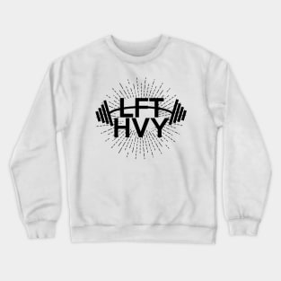 weight left BodyBuilding LFT HVY  For Light Colors Shirts  BY WearYourPassion Crewneck Sweatshirt